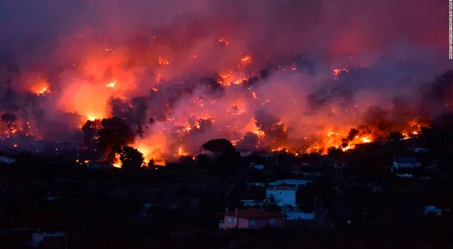 Greece declares three days of mourning over victims of wildfire