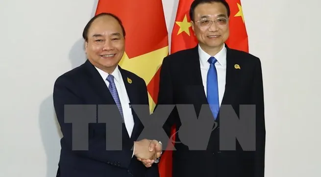 PM meets Chinese counterparts in Phnom Penh