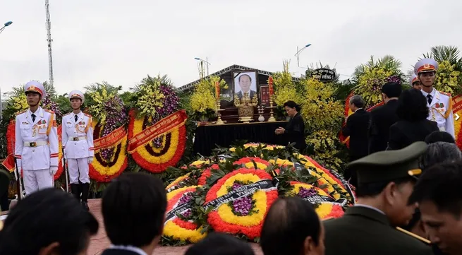 President Tran Dai Quang laid to rest in his home province