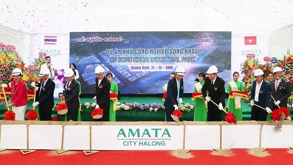 Quang Ninh: Construction of Song Khoai industrial park begins