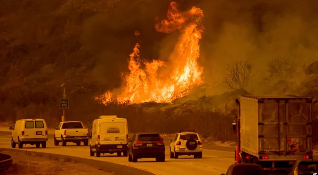 Hundreds of homes destroyed by out-of-control California wildfire