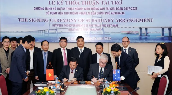 Australia provides US$24 million for Vietnam transport infrastructure