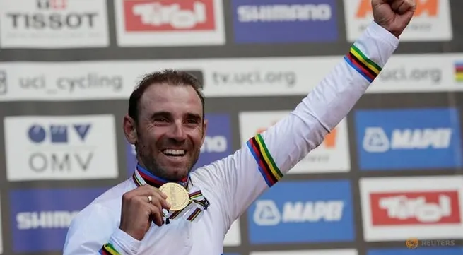 Valverde wins men's World Championship road race