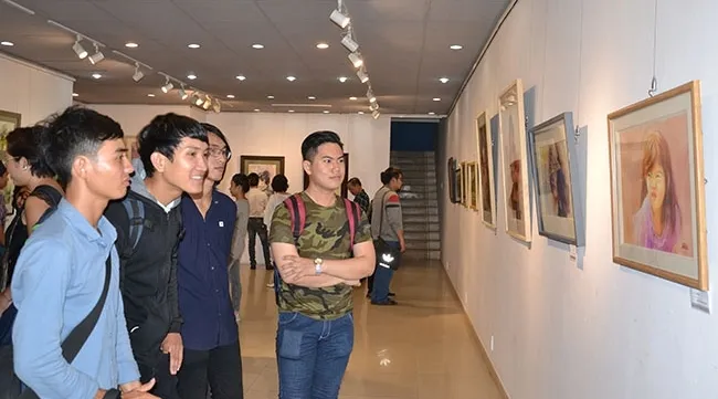 Watercolour paintings exhibition held in Ho Chi Minh City