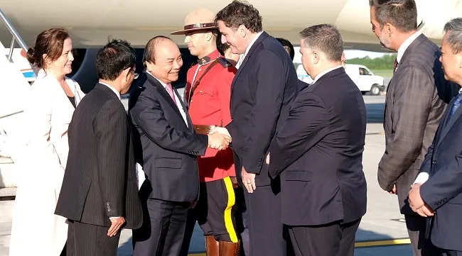 PM arrives in Quebec for G7 Outreach Summit, Canada visit