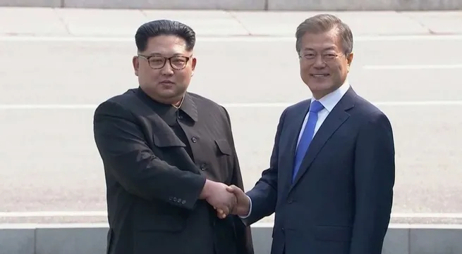 North and South Korea vow to end the Korean War