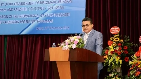 Vietnam, Palestine enhance long-standing cooperation