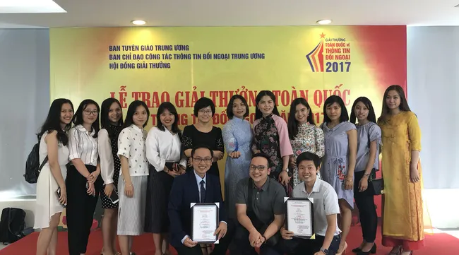 Vietnam Television won the first prize of the 2017 Foreign Information Service Award.