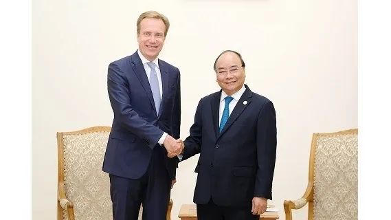 PM receives WEF president