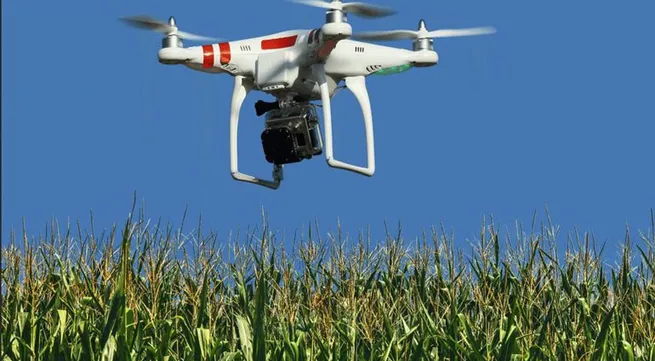 UAV for agriculture piloted