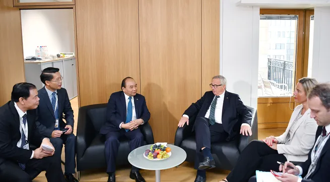 Prime Minister meets with European commission's president