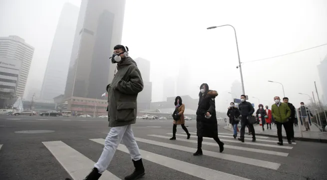 China further tightens air pollution target