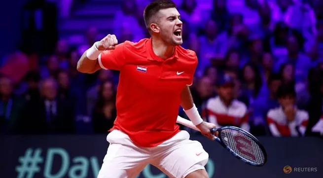 Tennis: Coric, Cilic put Croatia in charge of Davis Cup final