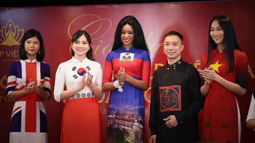 Ao Dai collection featuring national flags to be showcased at Cannes Festival