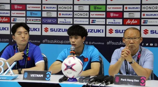 Coach Park satisfied with Vietnam’s first win at AFF Suzuki Cup