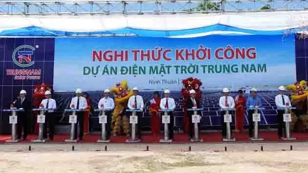 Construction starts on Vietnam's largest solar power plant