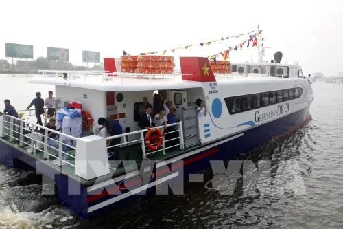 High-speed boat service opens on HCM City - Can Gio - Vung Tau route