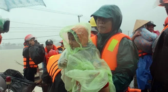 Typhoon Damrey death toll up, many areas still flooded