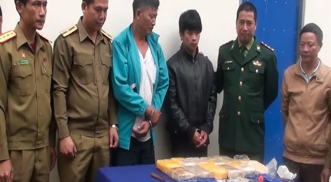 Border guards destroy heroin trafficking ring