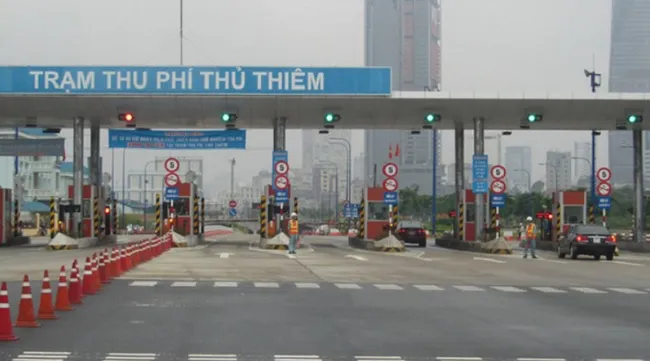 Tollbooths in Thủ Thiêm Tunnel to be pulled down