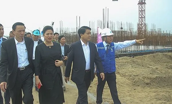 Hà Nội boosts construction of water treatment plant