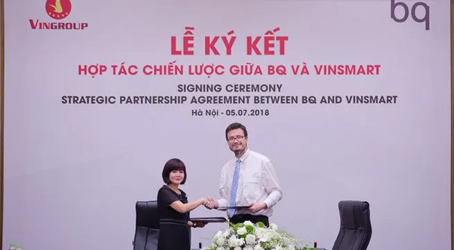 Vinsmart cooperates with Spanish firm to produce Vsmart phones