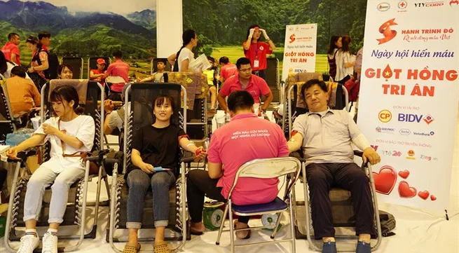 Red Journey campaign collects 45,000 units of blood