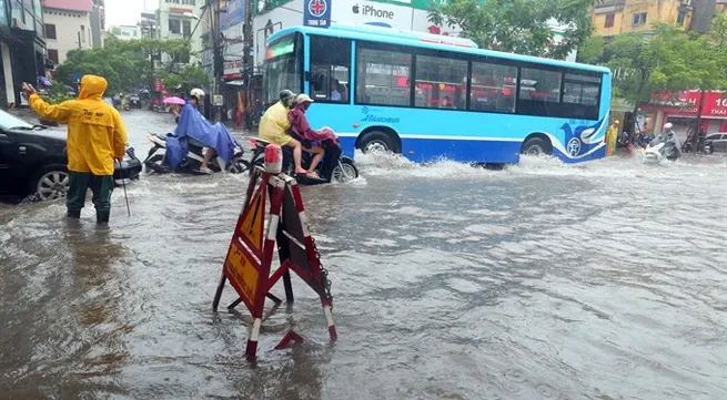 Downpour hitting northern region, causing widespread flooding