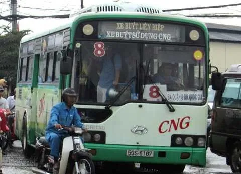 HCM City plan to introduce CNG buses faces delays