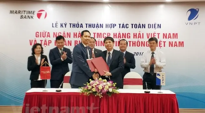 VNPT and Maritime Bank sign comprehensive co-operation agreement