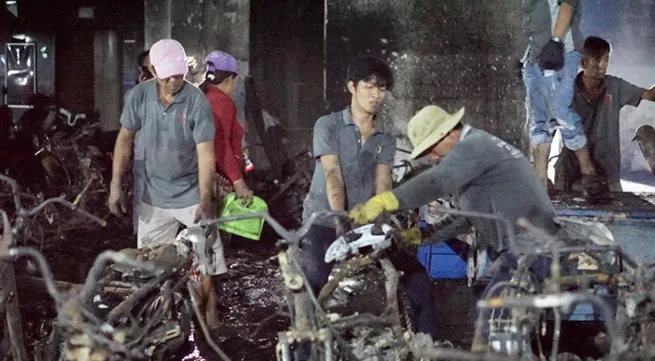 Short circuit cause of fire at Carina Plaza in March