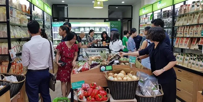 Organica garden opens store in Hà Nội, receives organic certification