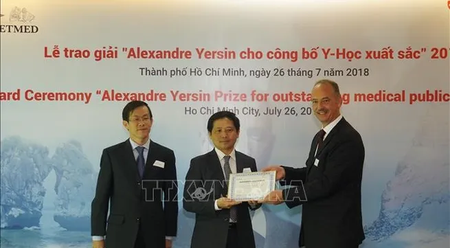 Winners announced for Alexandre Yersin Prize for Outstanding Publication