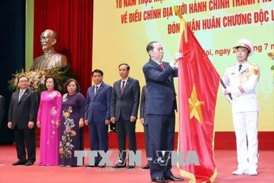 Hà Nội celebrates 10 years of administrative boundary adjustment