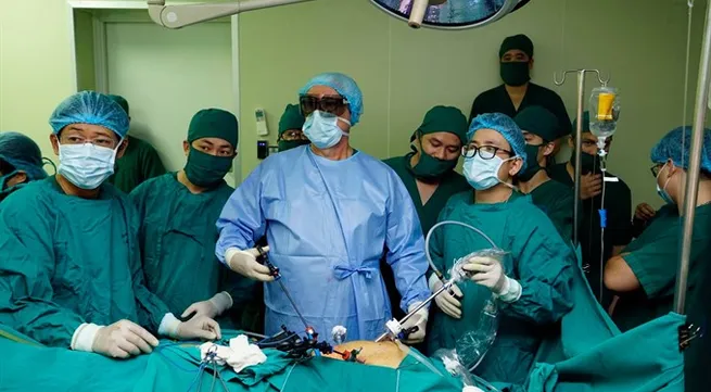 Medical programme provides free digestion checkup and surgery in Đức Giang Hospital