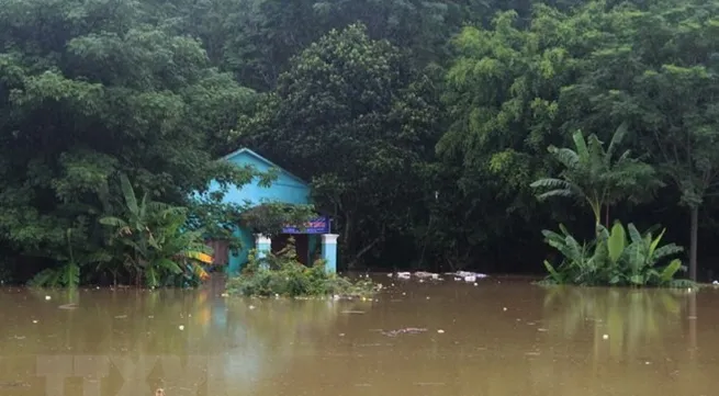 Typhoon Bebinca weakens, but leaves villages submerged in water