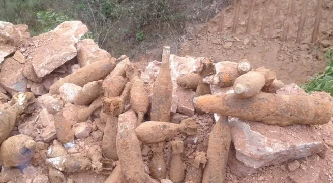 Bullets found during building work