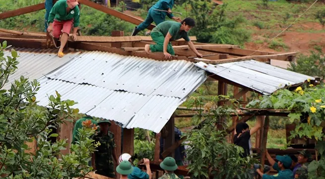 Urgent house rebuilding support for flood victims