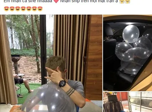 Funky balloons are no laughing matter in Việt Nam