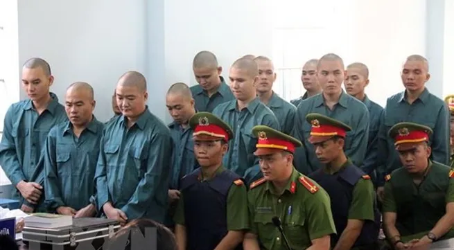 Prison sentences pronounced on rioters in Bình Thuận