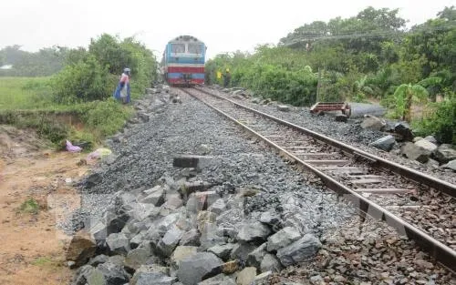 North-South railway reopens after storm