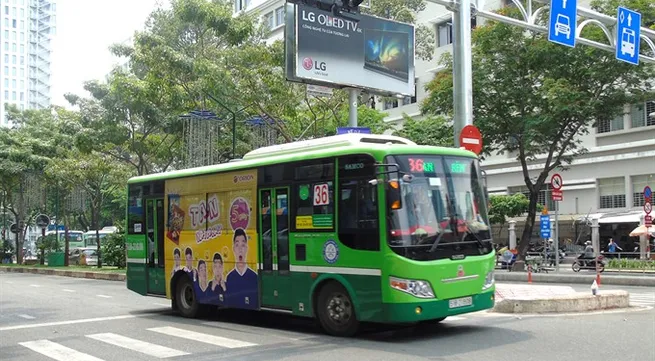 HCM City to auction bus advertising space again