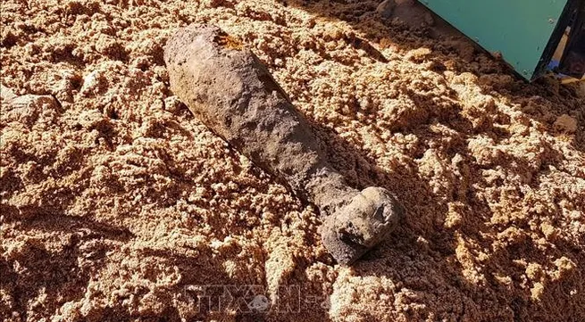 Mortar shells discovered in Cần Thơ