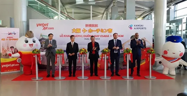 VietJet launches HCM City - Osaka route