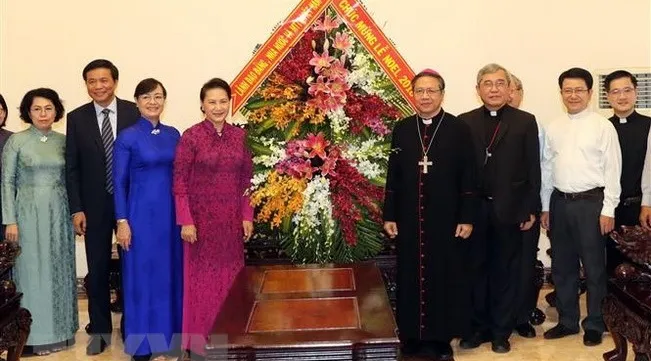 Top legislator extends Christmas greetings