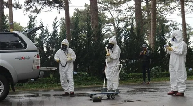 Researsal on responding to nuclear contamination held in Quảng Ngãi