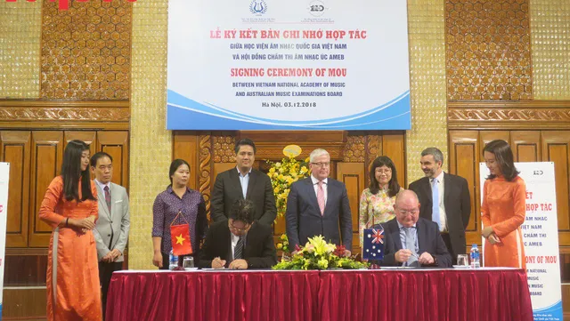 Vietnam, Australia sign music MOU