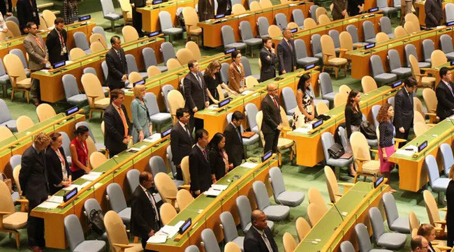 UN General Assembly holds minute's silence to remember Vietnamese President