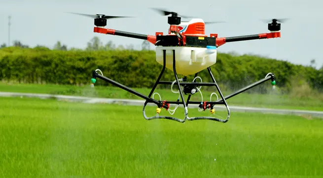 Use of drones in farming - An agricultural revolution