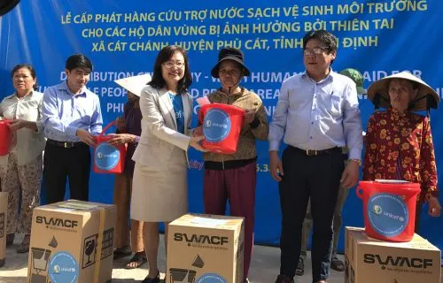 UNICEF provides clean water for Binh Dinh prov